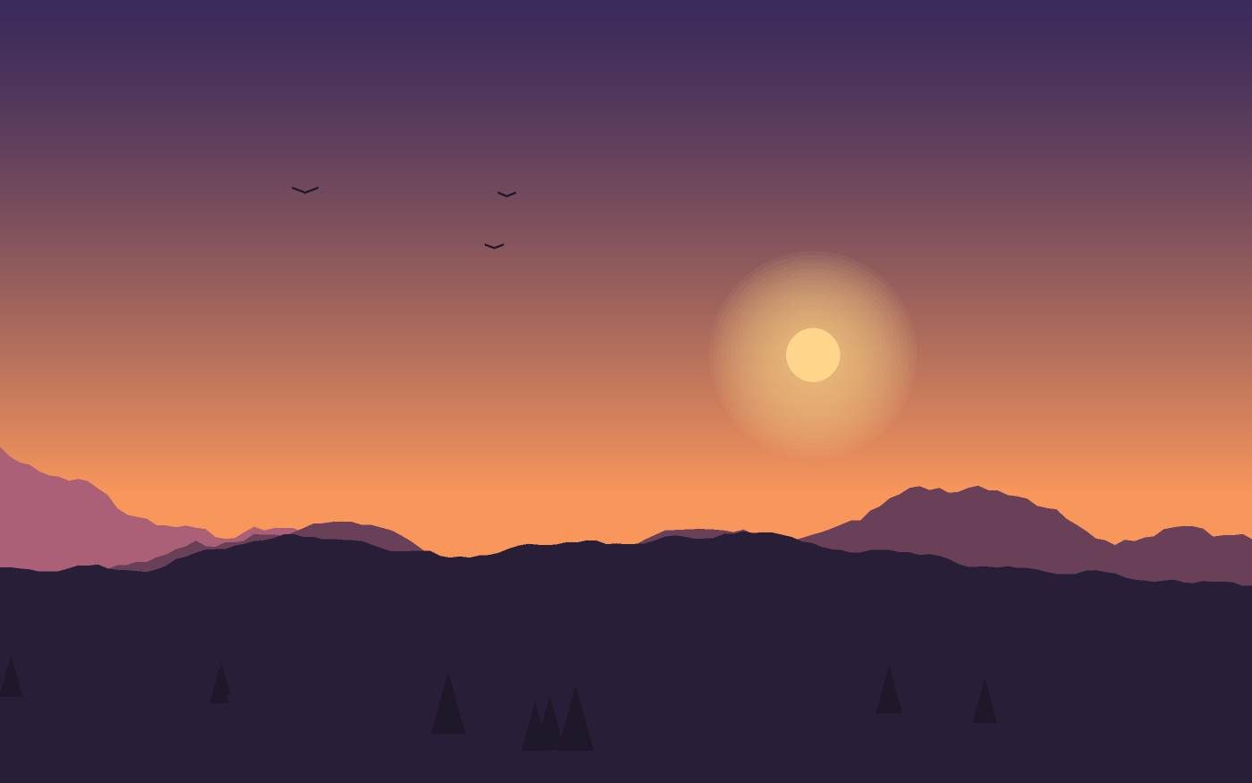 Landskabsillustration
