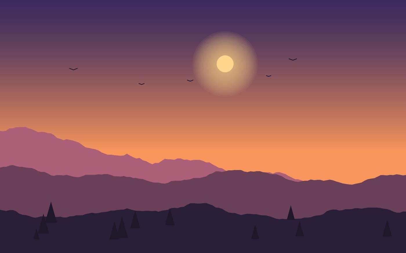Landskapsillustration